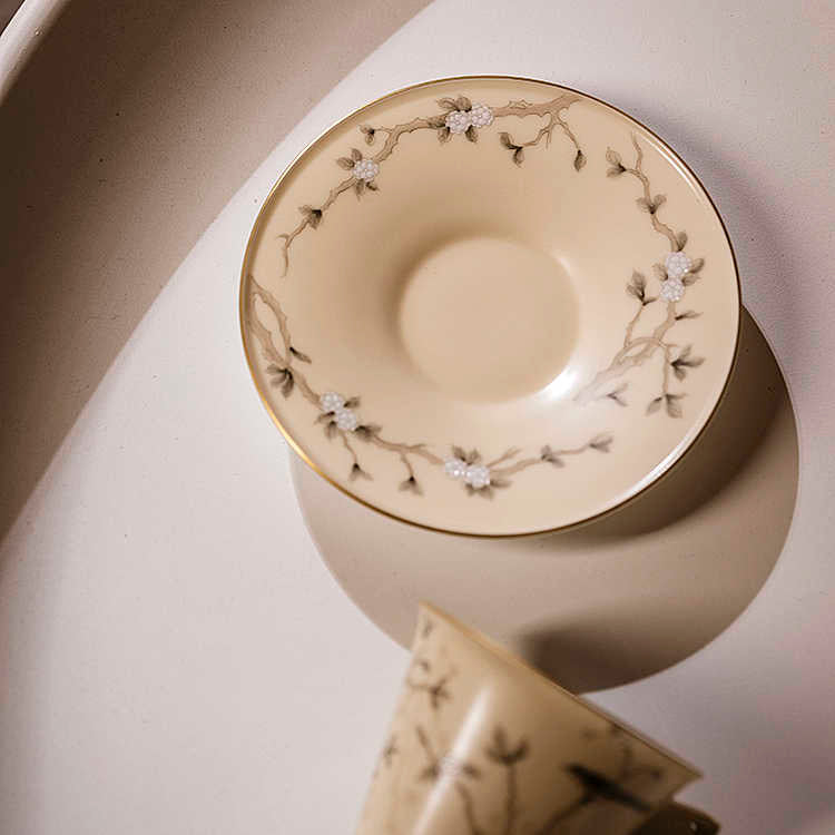 A Garden Whisper in Porcelain