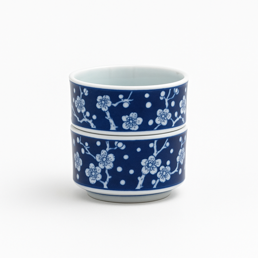 Jingdezhen Hand-Painted Plum Blossom Porcelain Teacup