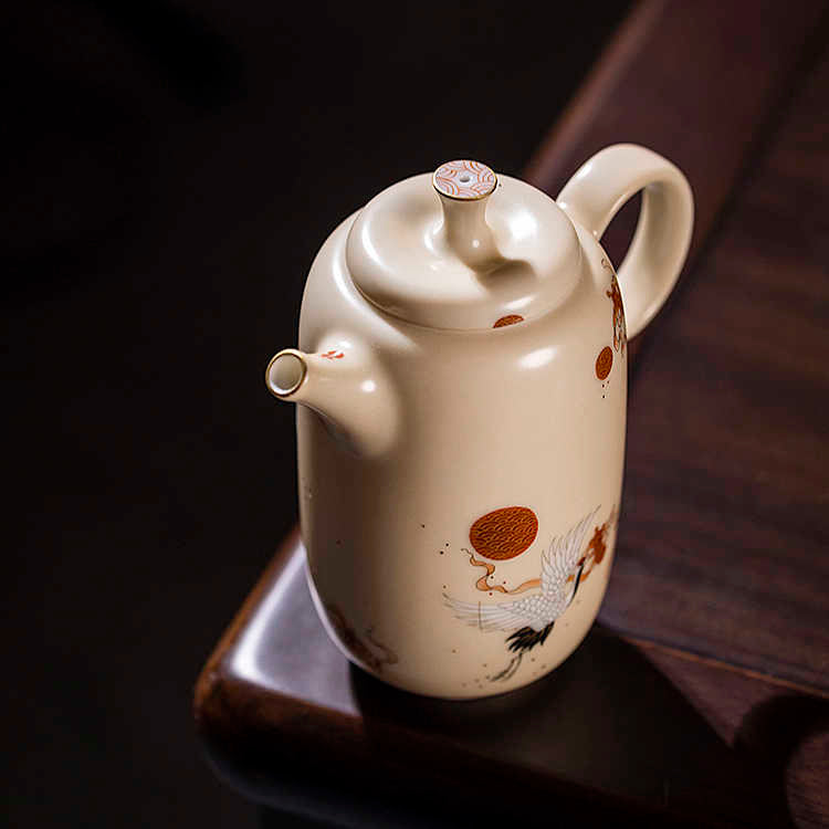 Dancing Crane Teapot