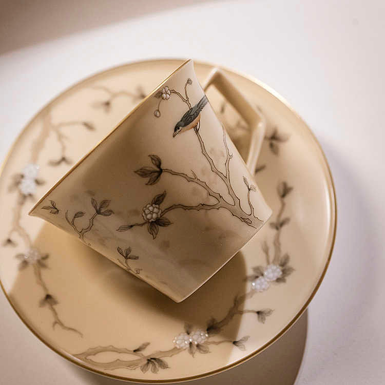 A Garden Whisper in Porcelain