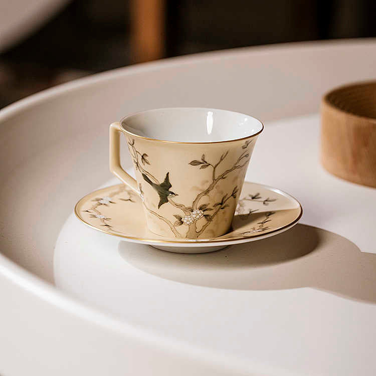 A Garden Whisper in Porcelain